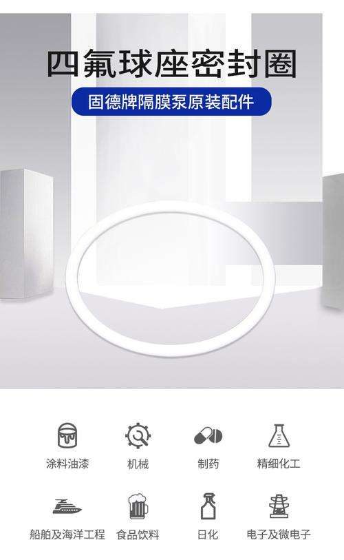 上海边锋固德牌隔膜泵四氟球及四氟球座配件解析 球座与密封圈的选型与维护指南